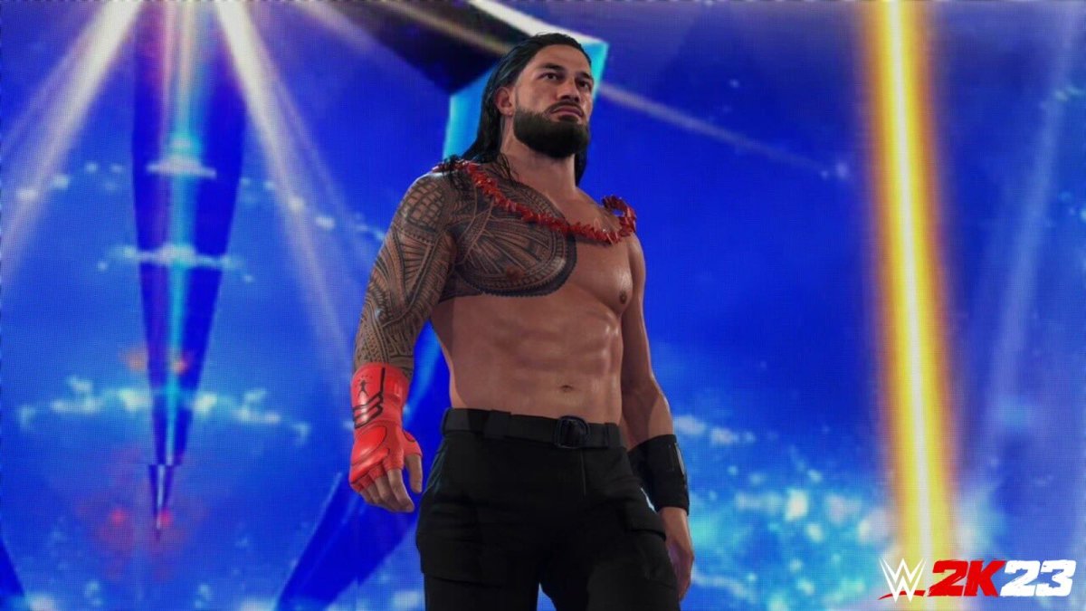 WWE 2K23 Roman Reigns' entrance